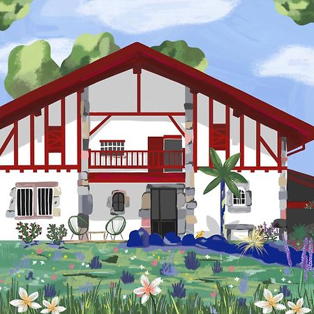 Maison D'Hotes Villa Xaran Erdian Espelette Buitenkant foto